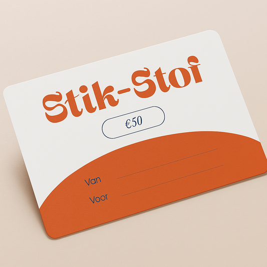 Cadeaubon Stik-Stof
