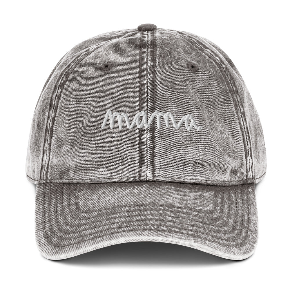 Mama handgeschreven - vintage pet